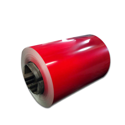 AiSi Ppgi rouge a galvanisé la bobine en acier Ppgl de couleur en acier de la bobine HRB65 RAL antipoussière