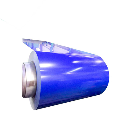 HRB85 a enduit la bobine d'une première couche de peinture en acier bleue galvanisée de micron du petit pain en acier 8-35
