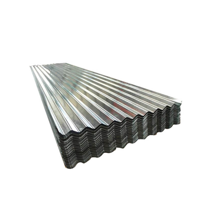 SGCC a ridé le toit 762-1250mm de fer galvanisé que 4x8 a galvanisé la tôle d'acier ondulée