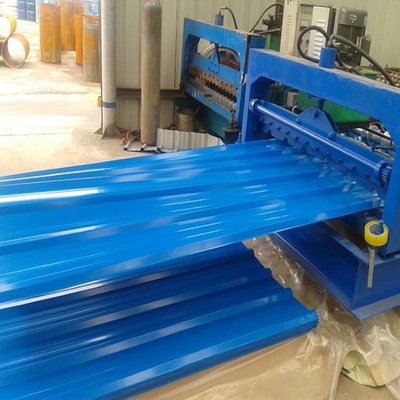 la feuille couvrante enduite d'une première couche de peinture par 0.125-2.5mm G550 colorent la toiture enduite en métal