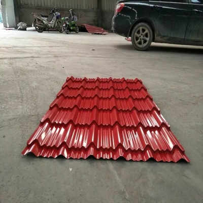 AZ20-AZ160 a enduit couvrir d'une première couche de peinture la feuille couvrante imperméable de la feuille 0.5mm