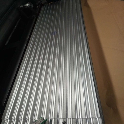 0.125-2.5mm ont galvanisé la feuille Z275-Z600 de toiture ont ridé les panneaux galvanisés de toit