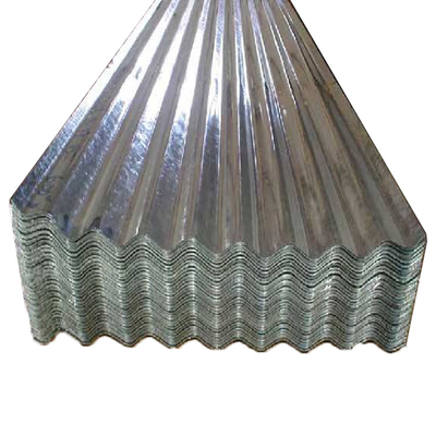 RAL ISO9001 a galvanisé le métal ondulé de mesure ondulée de la feuille 1.2mm PPGI 28
