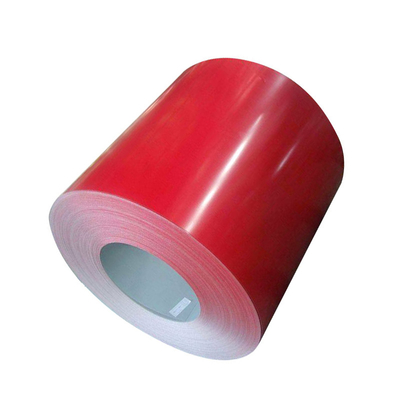 La couleur rouge de SGCC a enduit la bobine d'une première couche de peinture en acier galvanisée PPGL