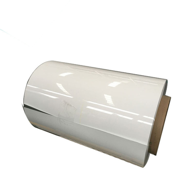 Bobine en acier galvanisée enduite d'une première couche de peinture blanche BV d'ASTM