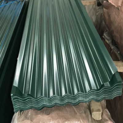 Le vert enduit d'un préenduisage de la feuille 30-600g/M2 de Gi de HRB 85 a ridé couvrir des feuilles