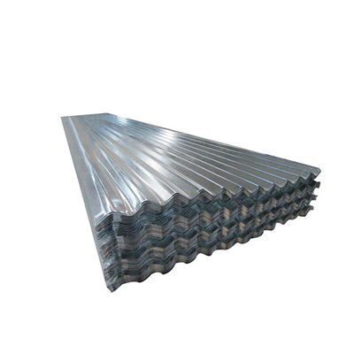 SGHC Q195 a galvanisé la feuille ondulée de profil de fer galvanisé de la feuille 0.125-2.5mm