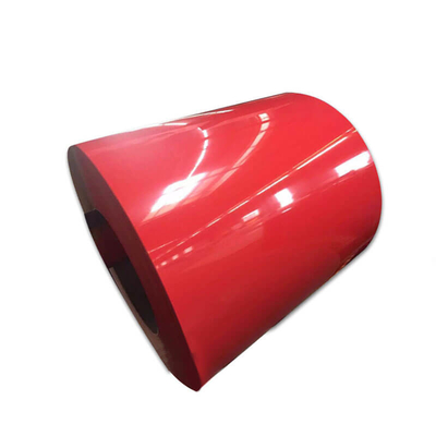 La couleur rouge de SGCC a enduit la bobine d'une première couche de peinture en acier galvanisée PPGL