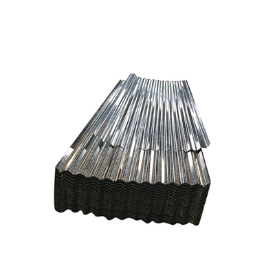 ASTM SGCH a galvanisé la tôle couvrante ondulée en acier 0.105-0.8mm