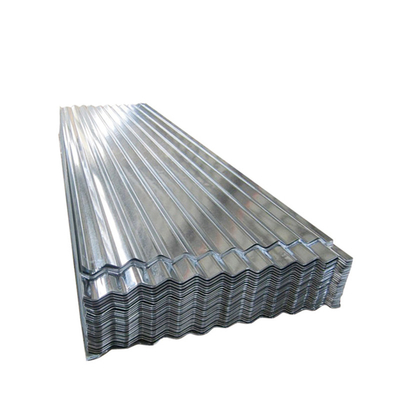 Z61-Z90 a galvanisé les feuilles couvrantes ondulées de la feuille 762-1250mm a galvanisé Z60