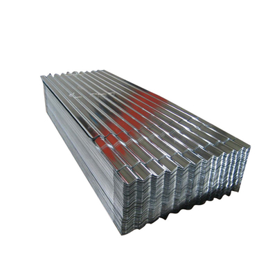 ASTM 0.27mm galvanisés zinguent la feuille DX51D de toiture ont galvanisé les panneaux ondulés en métal
