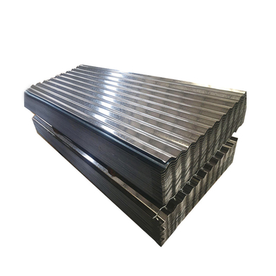 DX51 0.27mm a galvanisé le panneau en acier galvanisé ondulé plongé chaud de feuille ondulée