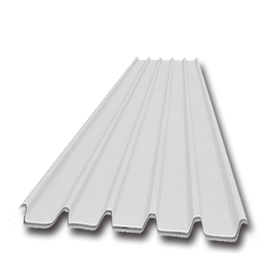 1250mm a enduit le profil d'un préenduisage de fer galvanisé couvre le Gi HRB65 blanc a enduit la feuille d'un préenduisage