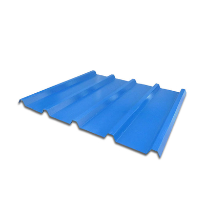 Plaque d'appui bleue couvrante enduite de couleur de la feuille AZ160 de zinc d'OIN 18001