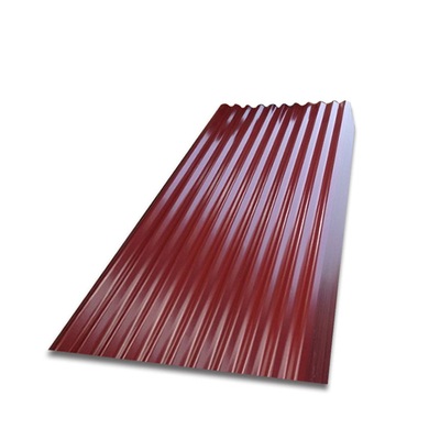 30g à 275g/M2 a enduit couvrir d'une première couche de peinture la feuille Z30-Z140 a coloré les feuilles galvanisées