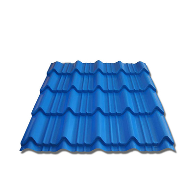 La couleur bleue de 0.6m a enduit couvrir les feuilles enduites de couleur de la feuille DX52D Ppgi