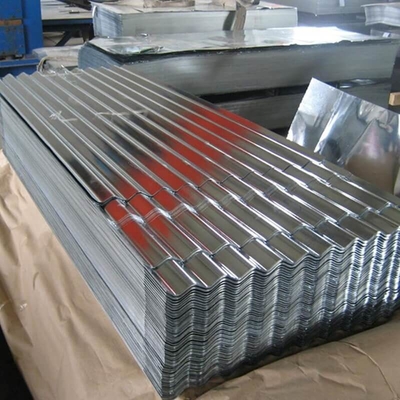 ISO9001 1.2mm a galvanisé le panneau ondulé en acier de toit