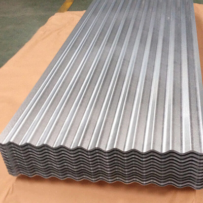 Spgc a galvanisé les feuilles ondulées en acier de toiture du panneau JIS G -3312 Galv de toit