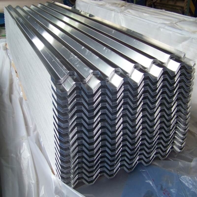 RAL ISO9001 a galvanisé le métal ondulé de mesure ondulée de la feuille 1.2mm PPGI 28