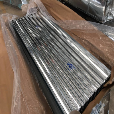 les feuillards galvanisés par 0.18mm ont ridé Spgc 6ft ont galvanisé couvrir des feuilles