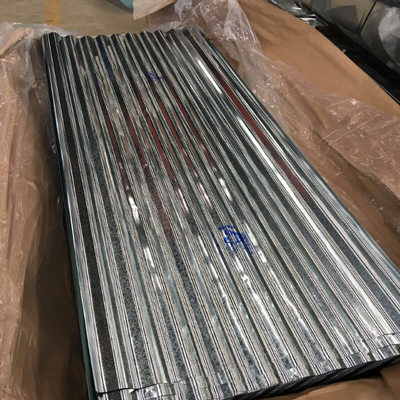 Z30 - 275g/M2 a galvanisé la feuille ondulée 0.8mm que 4x8 a ridé la tôle galvanisée