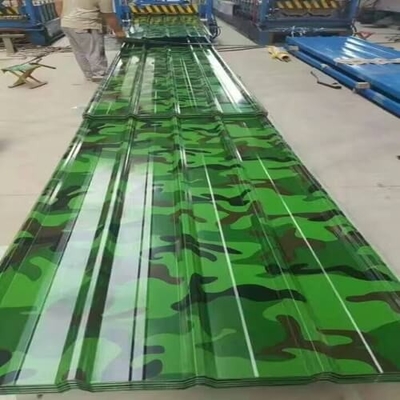 SPGC a enduit les tôles d'une première couche de peinture d'acier ondulées que 3-8 tonnes colorent enduit galvanisé