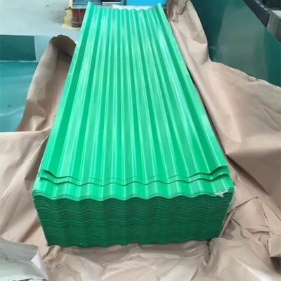 Le vert enduit d'un préenduisage de la feuille 30-600g/M2 de Gi de HRB 85 a ridé couvrir des feuilles
