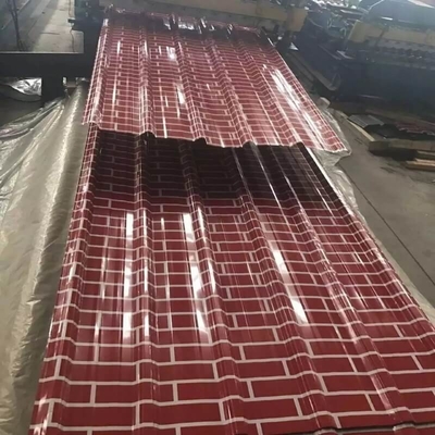 AZ20-AZ160 a enduit couvrir d'une première couche de peinture la feuille couvrante imperméable de la feuille 0.5mm