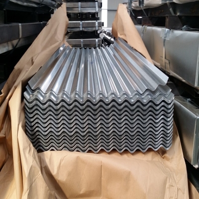 Z30 - 275g/M2 a galvanisé la feuille ondulée 0.8mm que 4x8 a ridé la tôle galvanisée