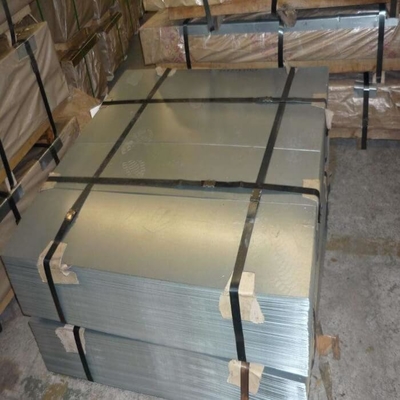 CGCC a à plat galvanisé chaud de haute résistance de feuille de fer de zinc des feuilles 1250mm laminé à froid
