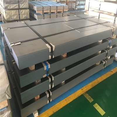 La mesure de DX51D 26 a galvanisé le plat galvanisé par électro de la tôle d'acier 1250mm