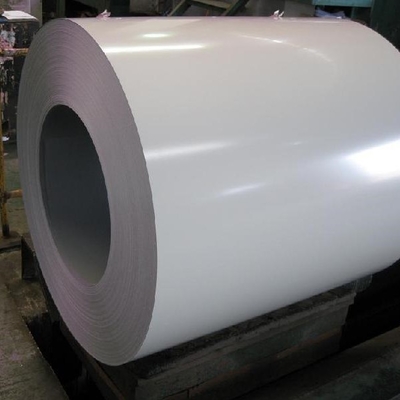 600 - la bobine ASTM CGCC Ppgi de feuille enduite de couleur de 1250mm a enduit le petit pain d'une première couche de peinture en acier