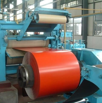 La bobine orange 30-275g/M2 de PPGI a enduit la couleur d'une première couche de peinture a enduit le petit pain en acier pour la toiture