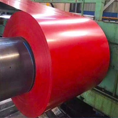 Le matériau de construction Dx51d laminé à froid Z275 a galvanisé le petit pain enduit de fer en métal de bobine de Ppgi