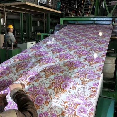 Haut PPGL GV brillant 8-35um de bobine d'ASTM a enduit la bobine d'une première couche de peinture de Galvalume